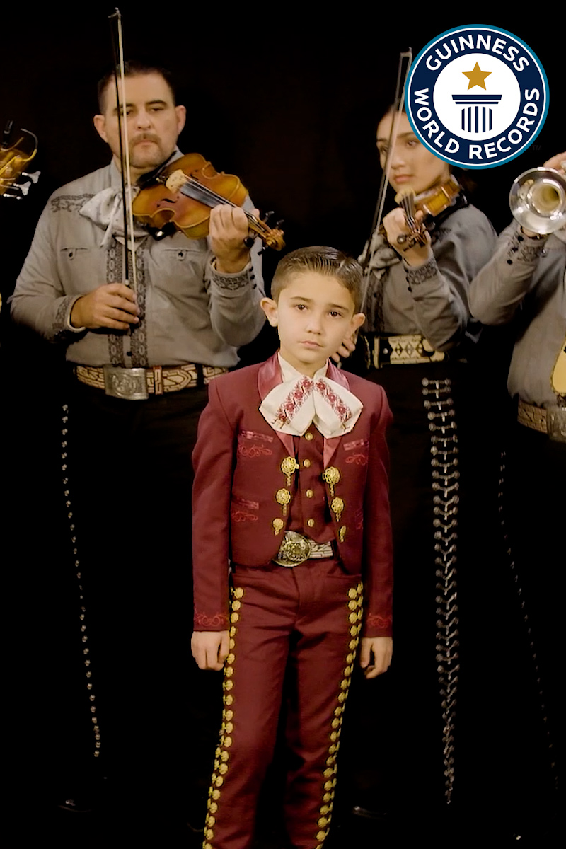 'Video thumbnail for Meet Mateo Lopez, the youngest professional mariachi'