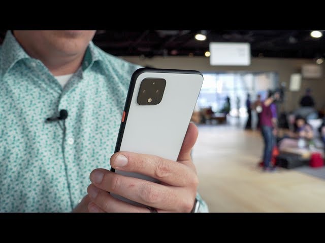 Video thumbnail for Google Pixel 4 XL Hands-on & First Impressions