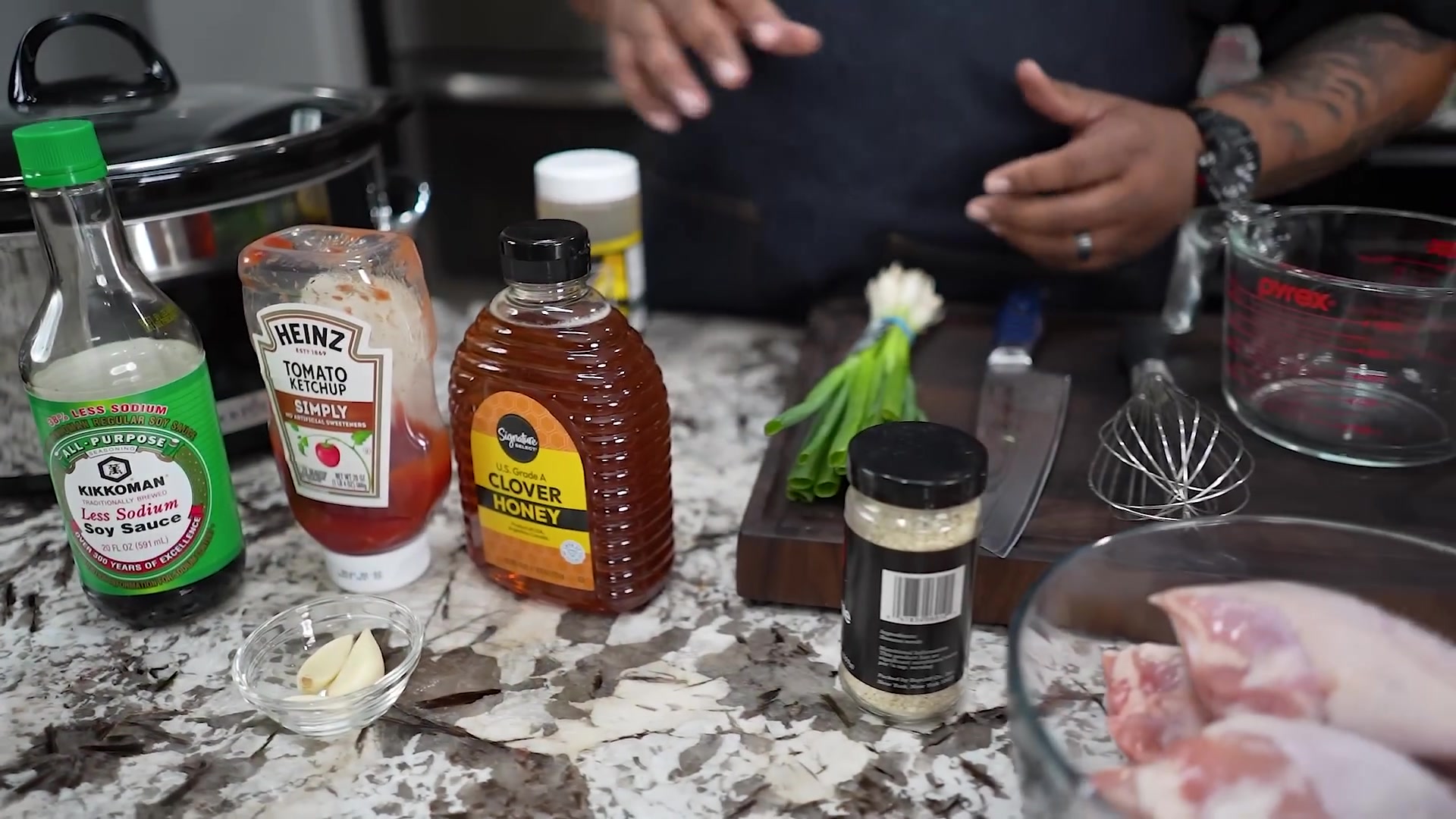Video thumbnail for Best 5 Ingredients Crockpot Chicken Recipe