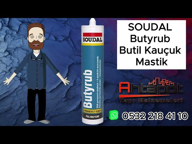 Video thumbnail for "İnşaat ve Onarım İşlerinizde Güvenilir Çözüm: SOUDAL Butyrub Butil Kauçuk Mastik" #ButilMastik