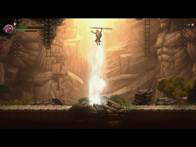 Video thumbnail for God of War Sons of Sparta - Shadow of Taygetos: Climb Mount Taygetos: Free Griffin and Defeat Ponea