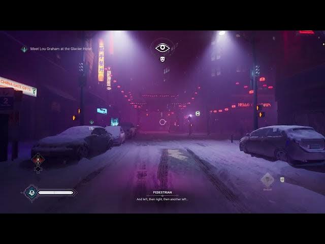 Video thumbnail for Vampire: The Masquerade - Bloodlines 2 - In Chains of Lead and Gold: Neon Snowy Seattle Streets Walk