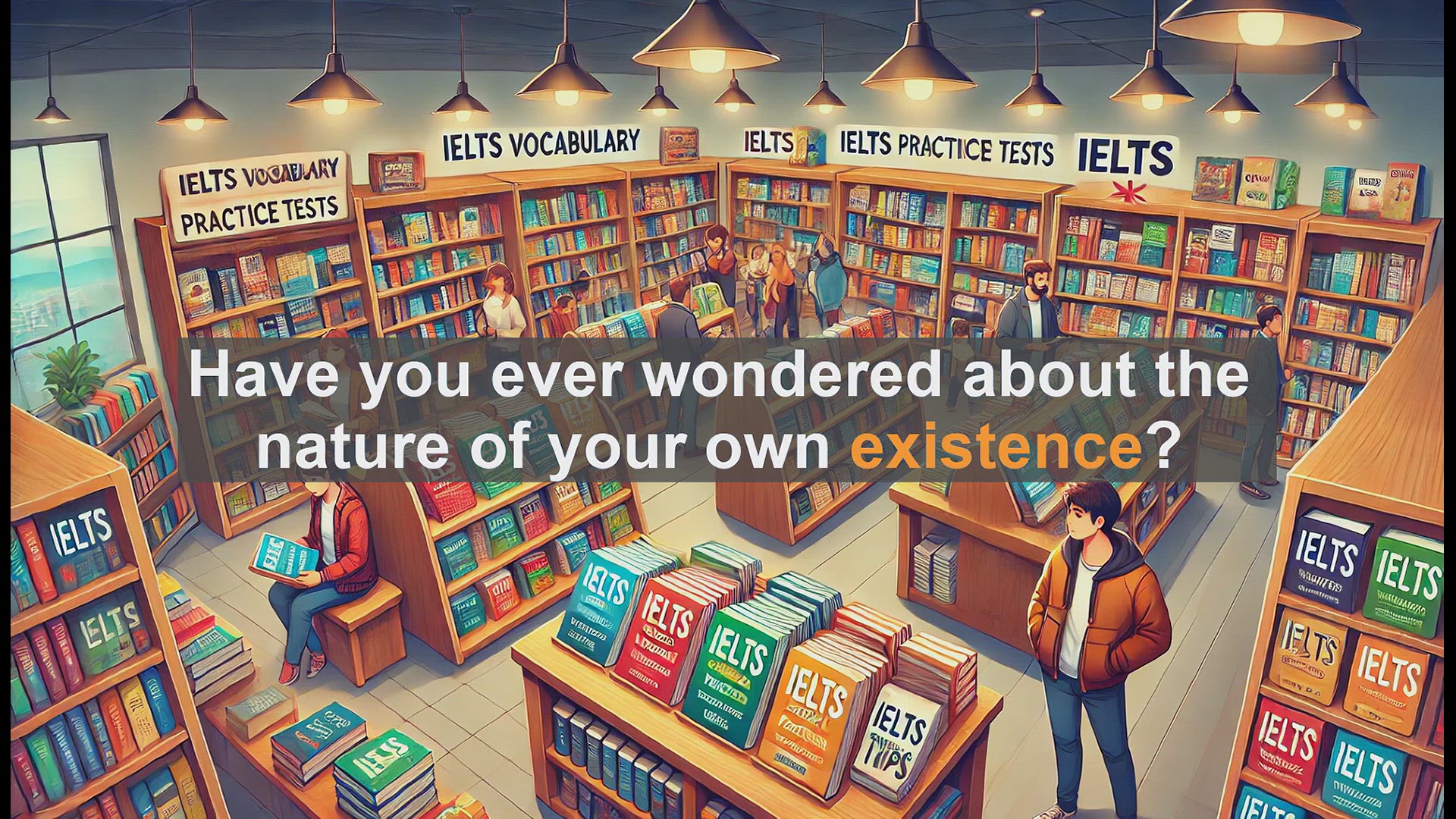 'Video thumbnail for 2500 Must Know IELTS 6.5 Vocabulary - Understanding 'Existence': A Key Word for IELTS Success'