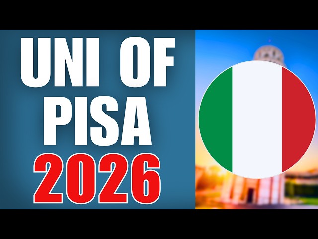 Video thumbnail for Applying to University of Pisa | Application Tutorial