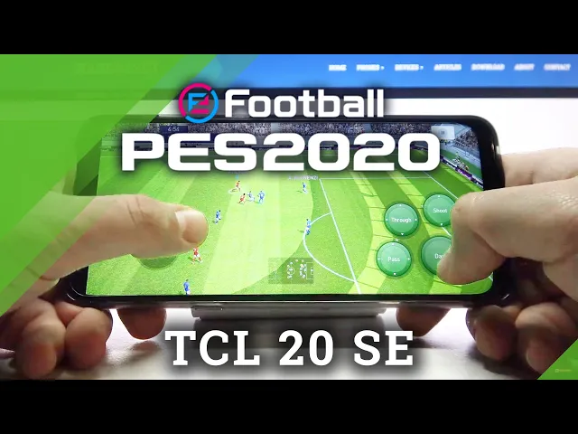 Video thumbnail for TCL 20 SE - eFootball PES 2021 Gameplay