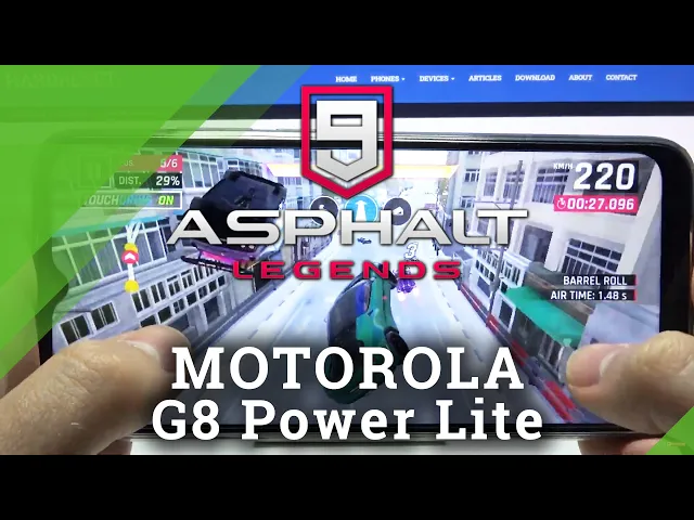 Video thumbnail for Motorola Moto G8 Power Lite - Apshalt 9 on High Graphics Details Test