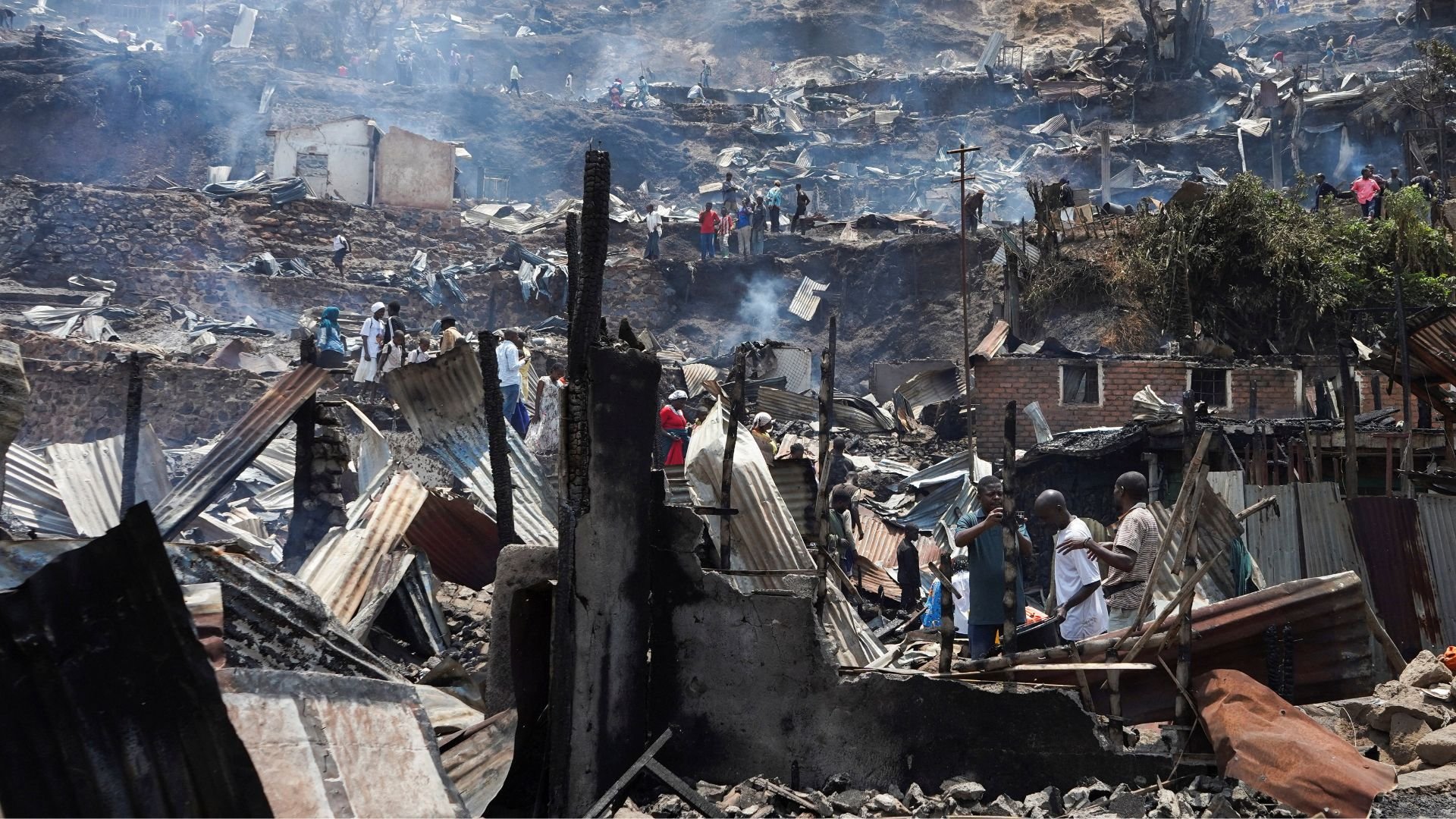 Video thumbnail for At least 29 children killed in school fire in rebel-held DR Congo city