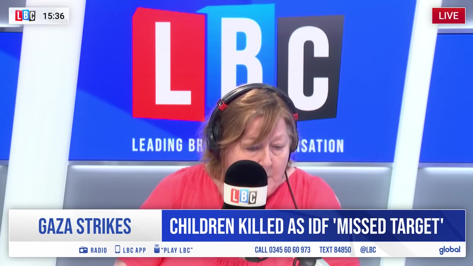 'Video thumbnail for IDF strike in Gaza hits children collecting water, blaming 'technical error' | LBC'