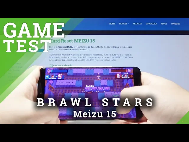 Video thumbnail for Meizu 15 Brawl Stars Gameplay - Game Test / FPS Review