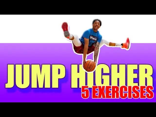 Video thumbnail for JUMP HIGHER with these 5 Exercises.