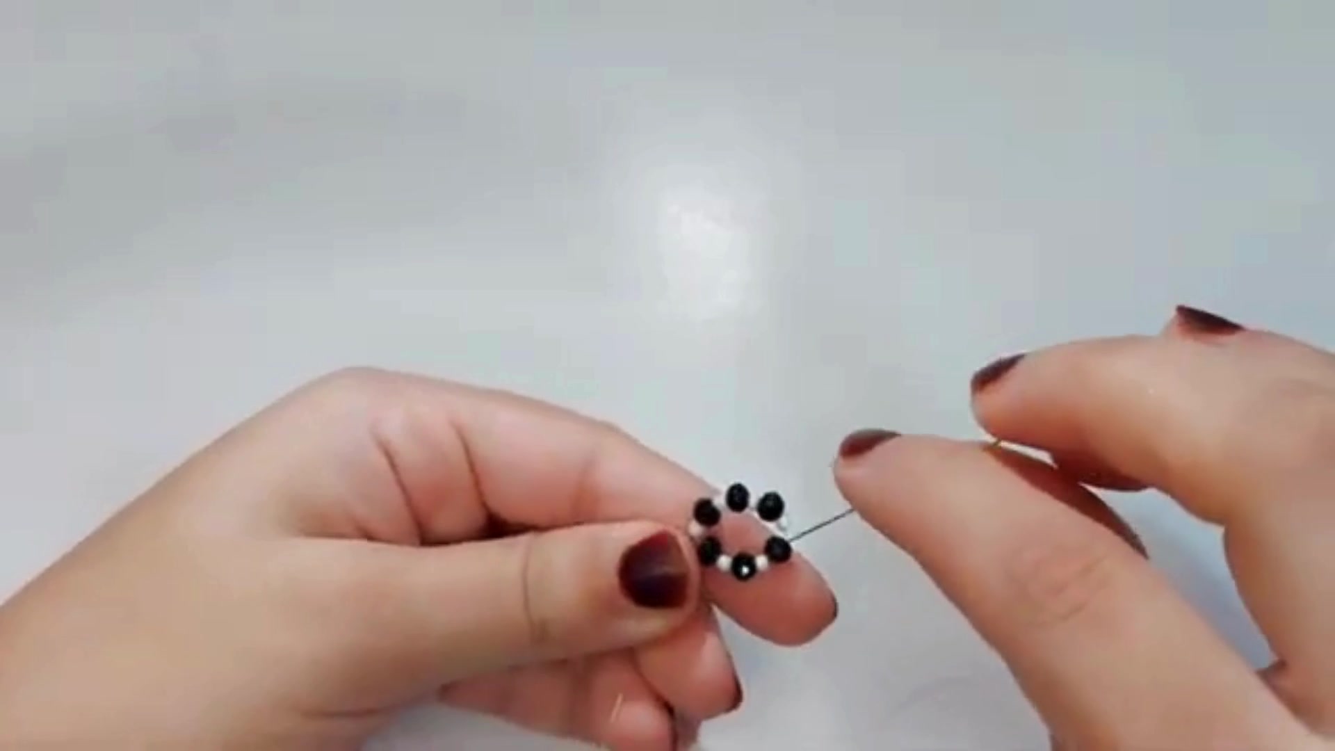 Video thumbnail for _Hand Made Pearl Bracelet