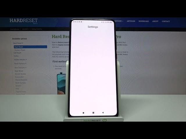 Video thumbnail for XIAOMI Redmi K30 Pro – Accessibility Options / High Contrast Text