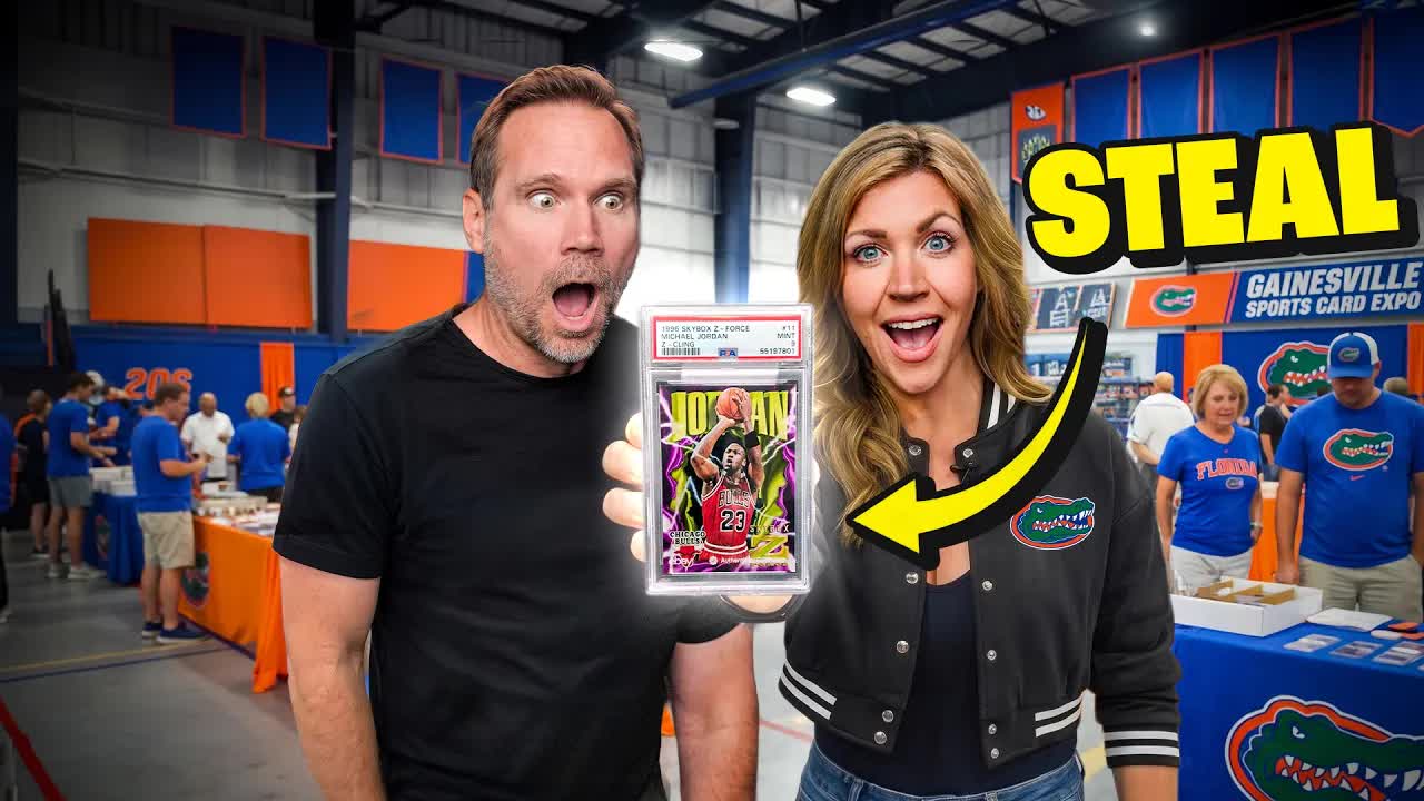 Video thumbnail for Sports Card Investor: My Wife Bought UNDERPRICED Cards Where We First Met!