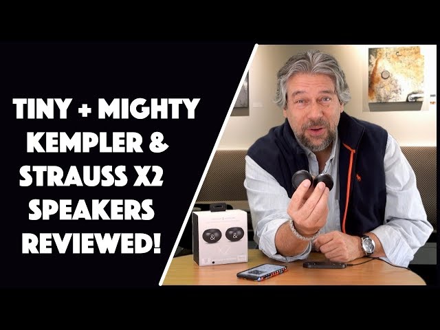 Video thumbnail for The Tiny but Amazing Kempler & Strauss X2 Wireless Speakers - REVIEWED