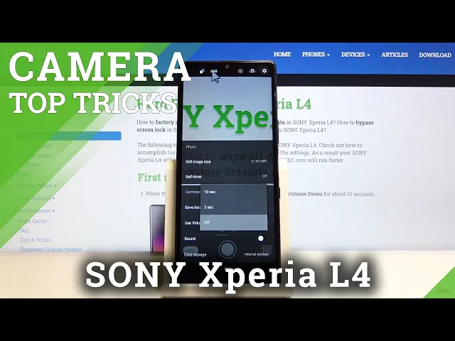 Video thumbnail for Camera Top Tricks SONY Xperia L4 – Best Camera Tips