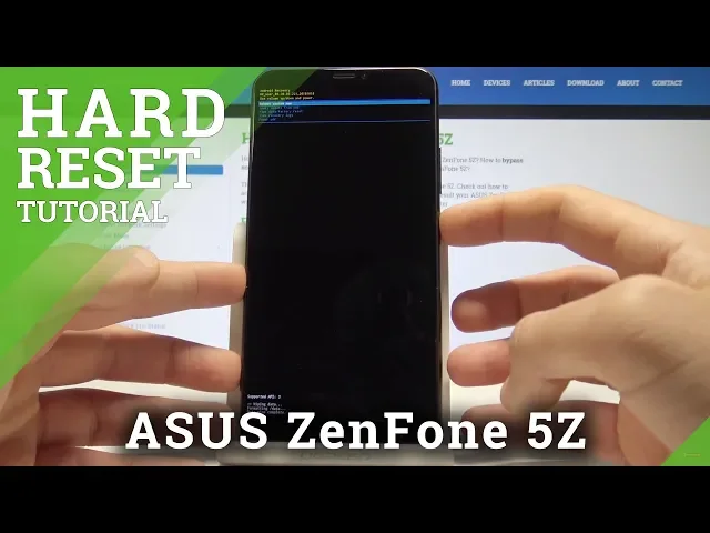 Video thumbnail for How to Bypass Screen Lock on ASUS ZenFone 5Z - Hard Reset / Restore Defaults