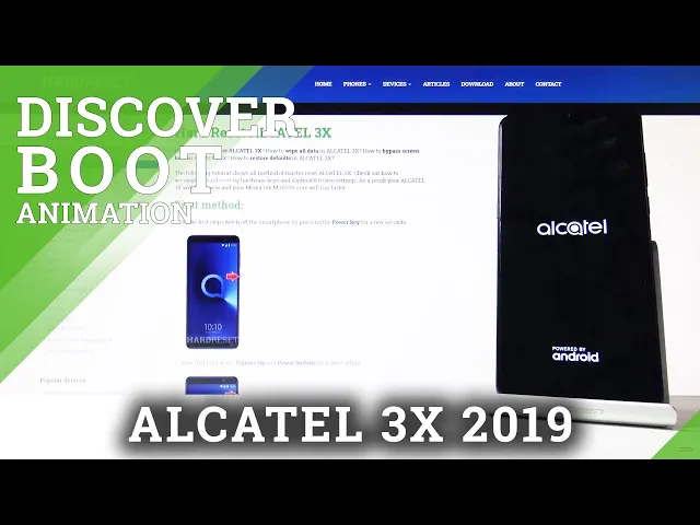 Video thumbnail for Welcome Animation Panel in ALCATEL 3X (2019) – Starting Screen