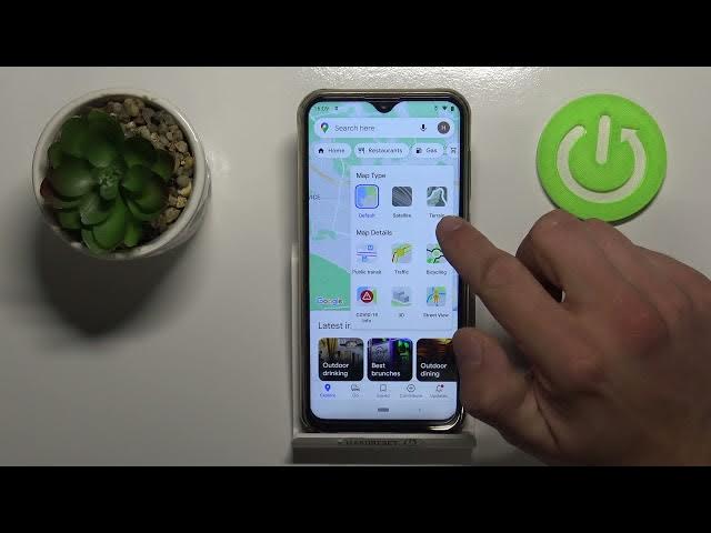 Video thumbnail for How to Change Type of Map in Google Maps on Cubot X20 - Pick Map Type