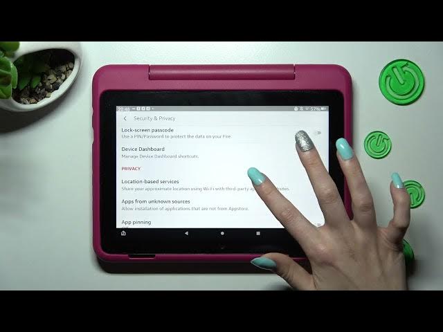 Video thumbnail for How to Switch On / Off Location of Amazon Fire HD 8 Kids Pro - Access Location Services