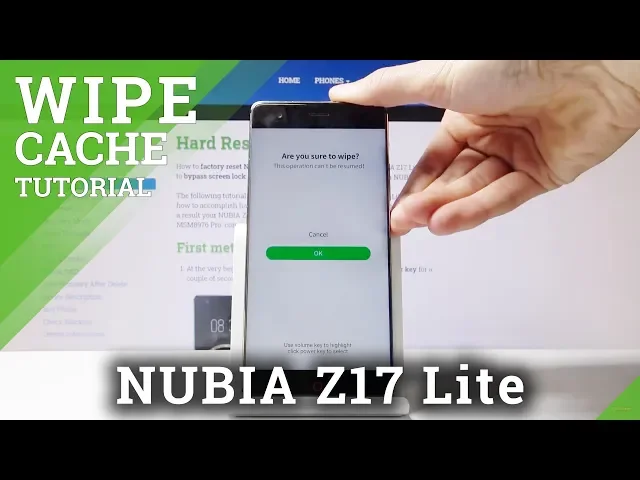 Video thumbnail for How to Clear Cache of NUBIA Z17 Lite –  Erase Cache Files