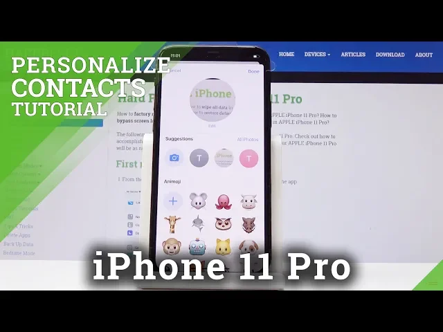 Video thumbnail for How to Add Photo to Contact in iPhone 11 Pro - Personalize Contacts