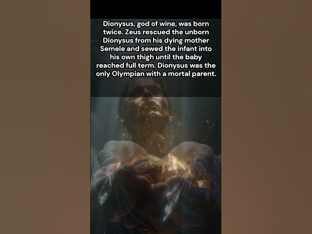 Video thumbnail for This God Was Sewn Into His Father's Thigh and Born Twice.