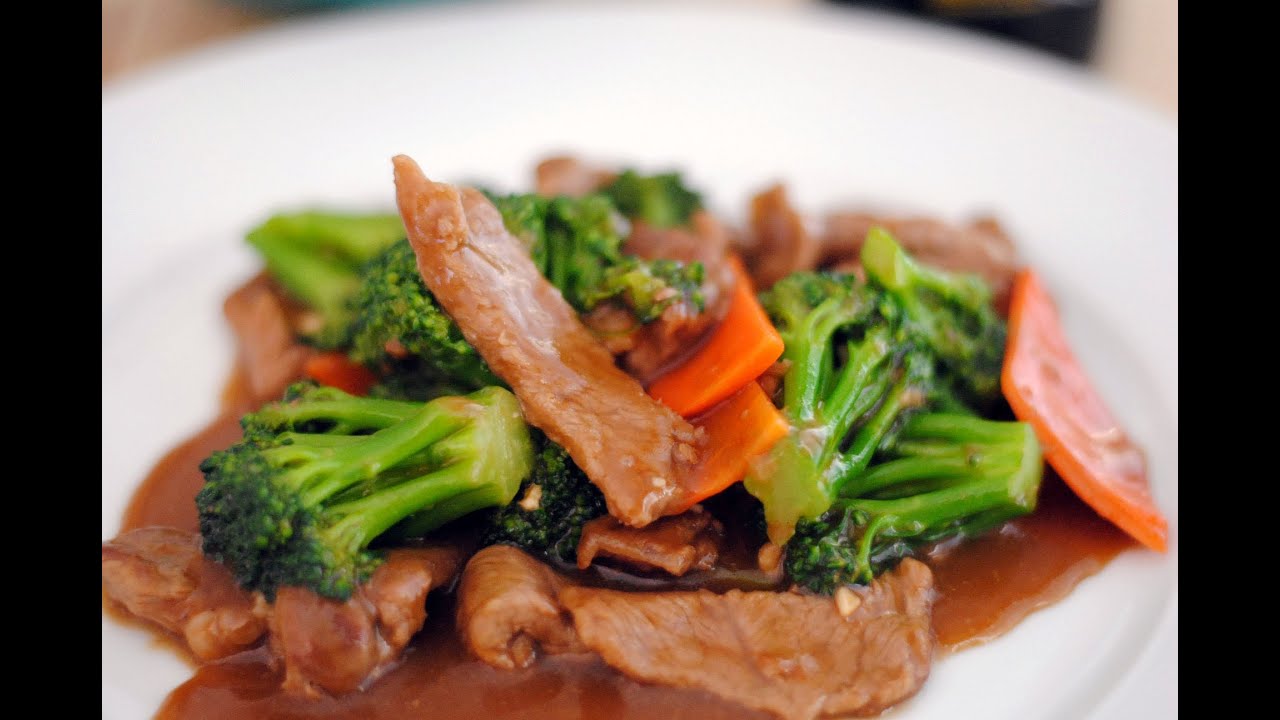 Video thumbnail for BEEF WITH BROCCOLI | How To Make Beef With Broccoli | SyS