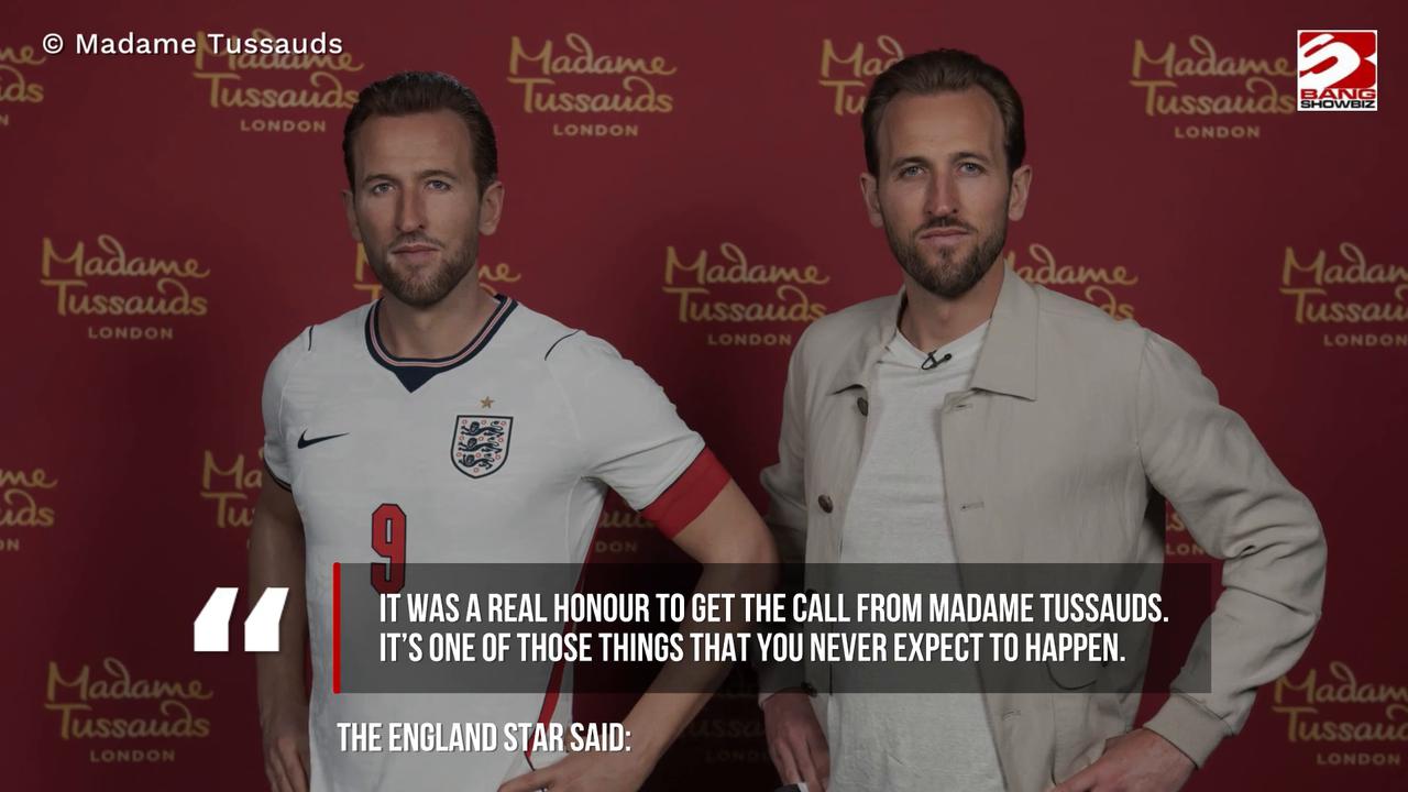 Video thumbnail for Harry Kane waxwork unveiled at Madame Tussauds London