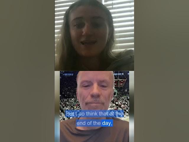 Video thumbnail for Former #UNC star Alyssa Ustby on transfers in today's game and the reaction of fans