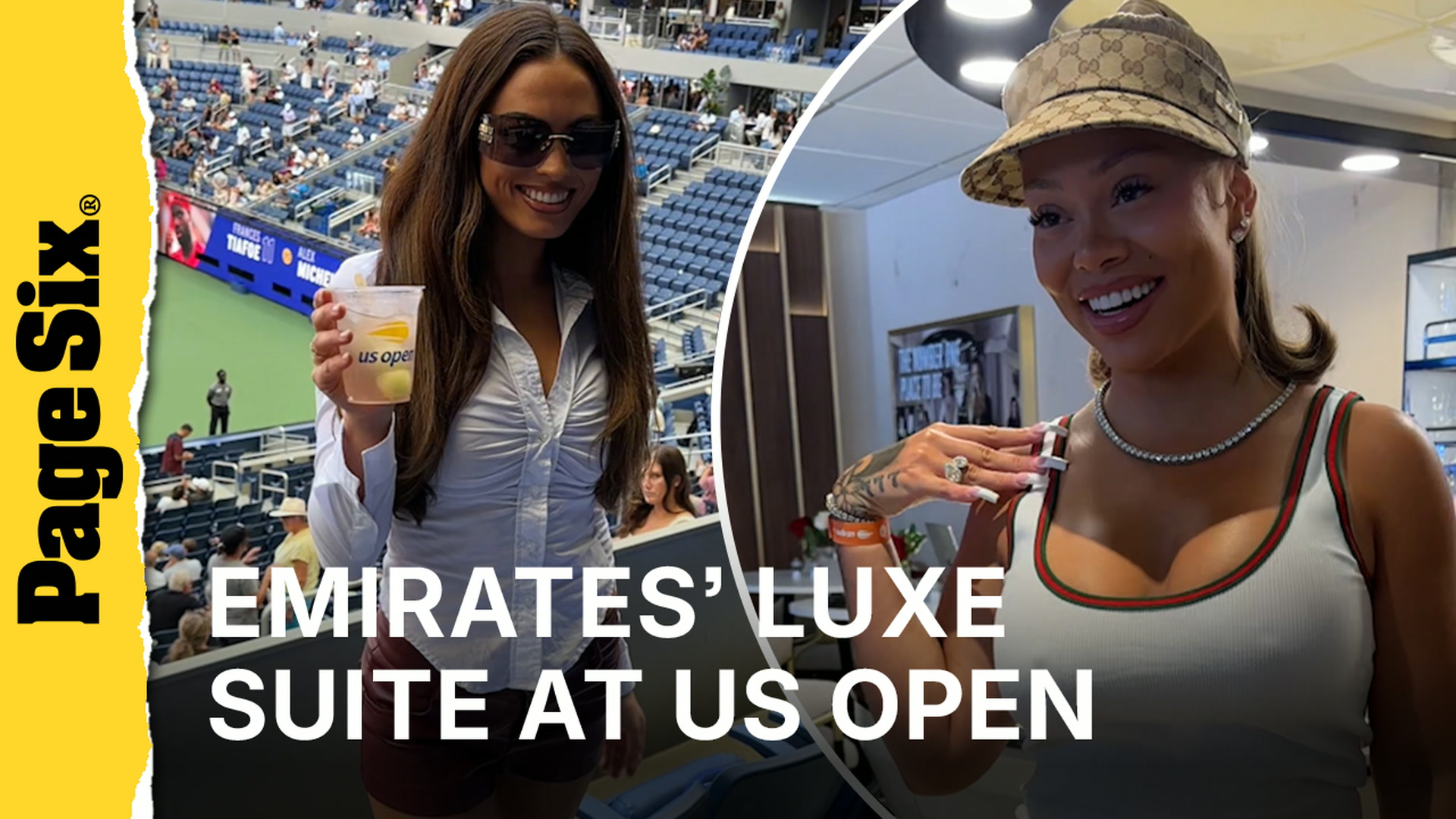 Video thumbnail for Inside the Emirates' luxe suite at US Open 2026
