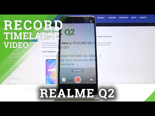 Video thumbnail for How to Make TimeLapse Videos on REALME Q2 – Record TimeLapse