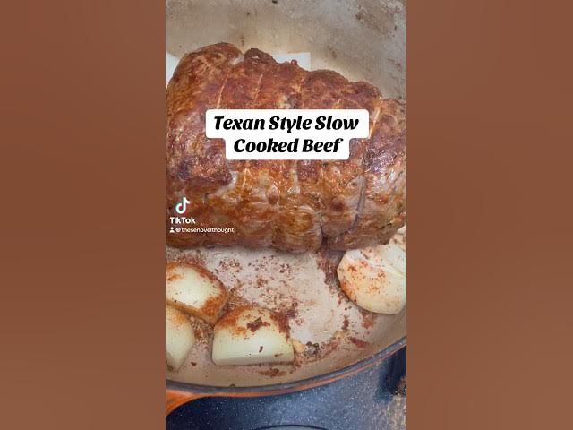 'Video thumbnail for Texan style slow cooked beef- completely delicious #recipe'
