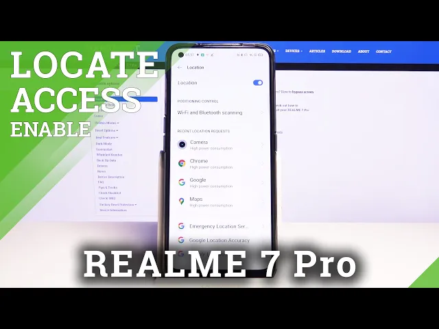 Video thumbnail for How to Turn Off Device Location in REALME 7 Pro – Find Location Options