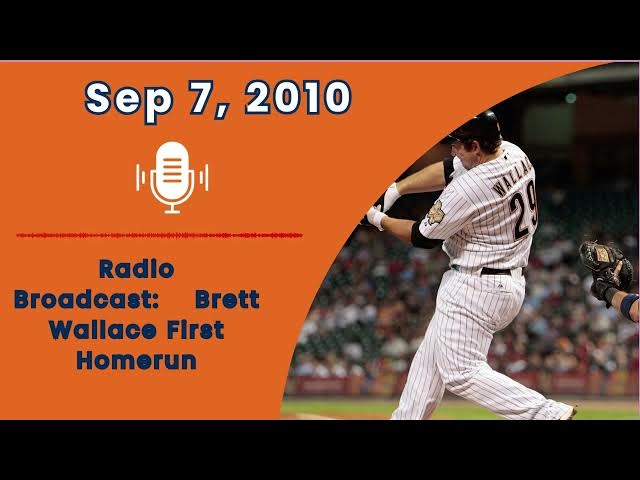 Video thumbnail for Sep 7, 2010 Brett Wallace belts his first big league home run