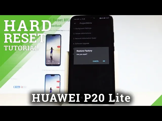 Video thumbnail for How to Hard Reset HUAWEI P20 Lite - Reset Code / Factory Reset |HardReset.Info