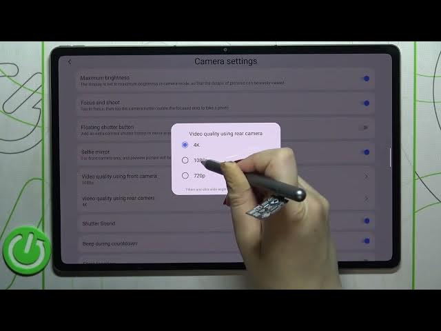 Video thumbnail for How to Change Camera Video Resolution on LENOVO Tab P12 Pro