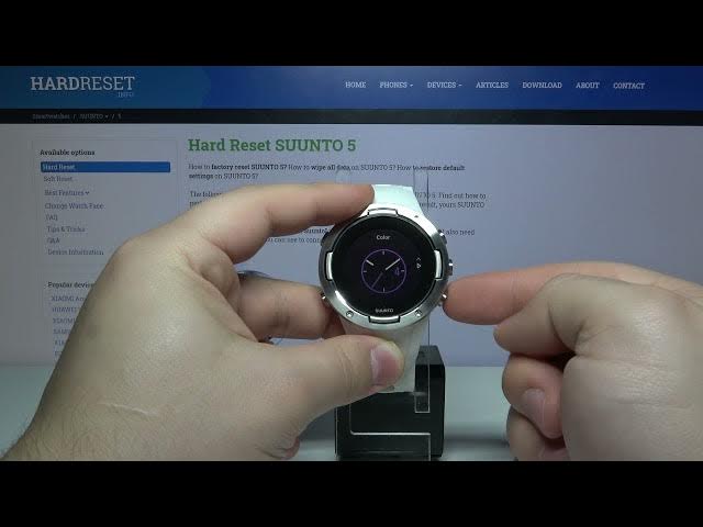 Video thumbnail for How to Change Watch Face in SUUNTO 5 – Customize Display