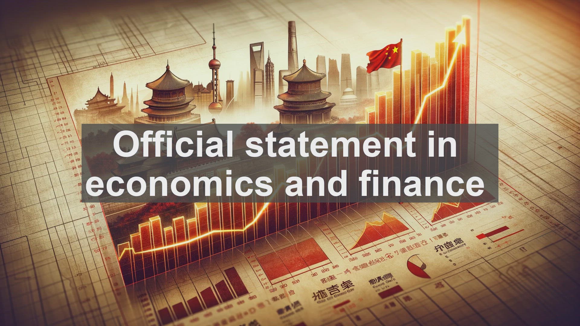 'Video thumbnail for Official statement in economics and finance'