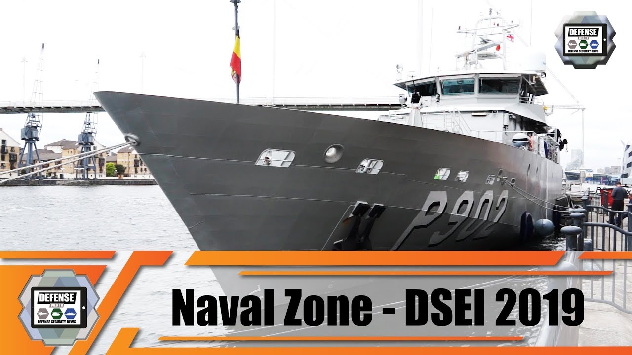 'Video thumbnail for Naval Defense Zone DSEI 2019 International Defense and Security Exhibition London UK daily Web TV'