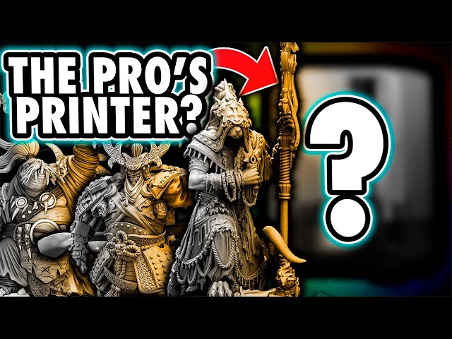 Video thumbnail for What Printer do the Pro’s Use? - TitanForge Print Farm, Studio Visit & “Worlds Beyond”