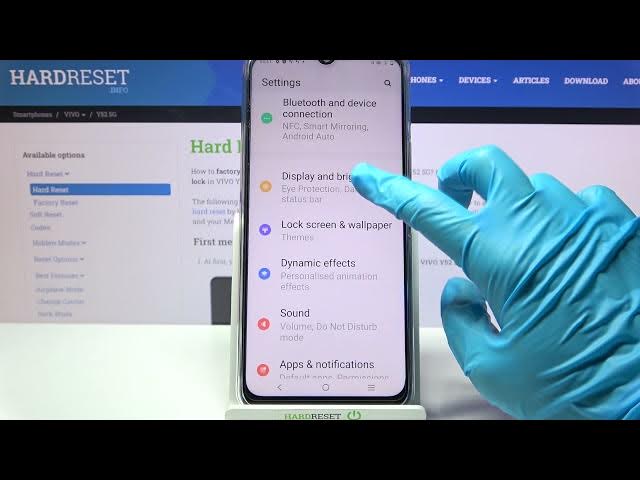 Video thumbnail for How to Change Font Size on VIVO Y52 5G - Text Size Settings