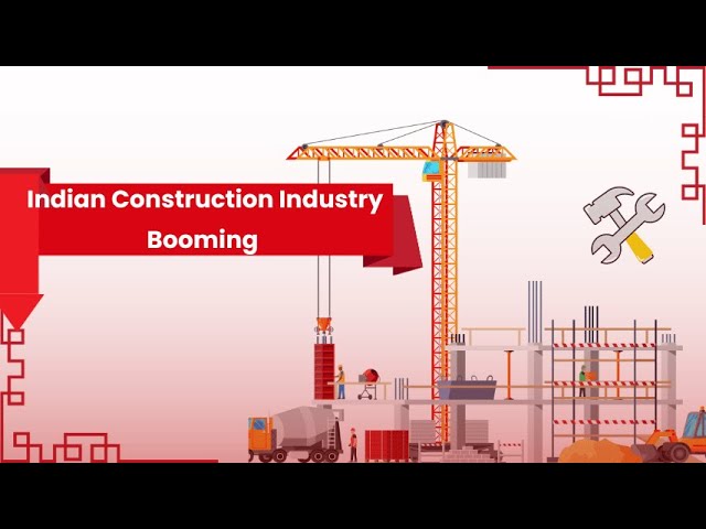 Video thumbnail for indian construction Industry Booming