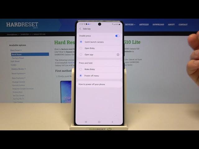 Video thumbnail for How to Activate Quick Launch in SAMSUNG Galaxy S10 Lite – Find Quick Launch Options