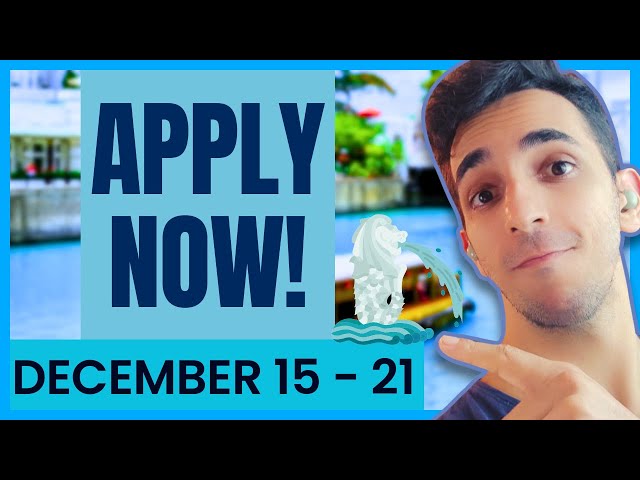 Video thumbnail for Currently Open Scholarships for International Students | December 15 - 21
