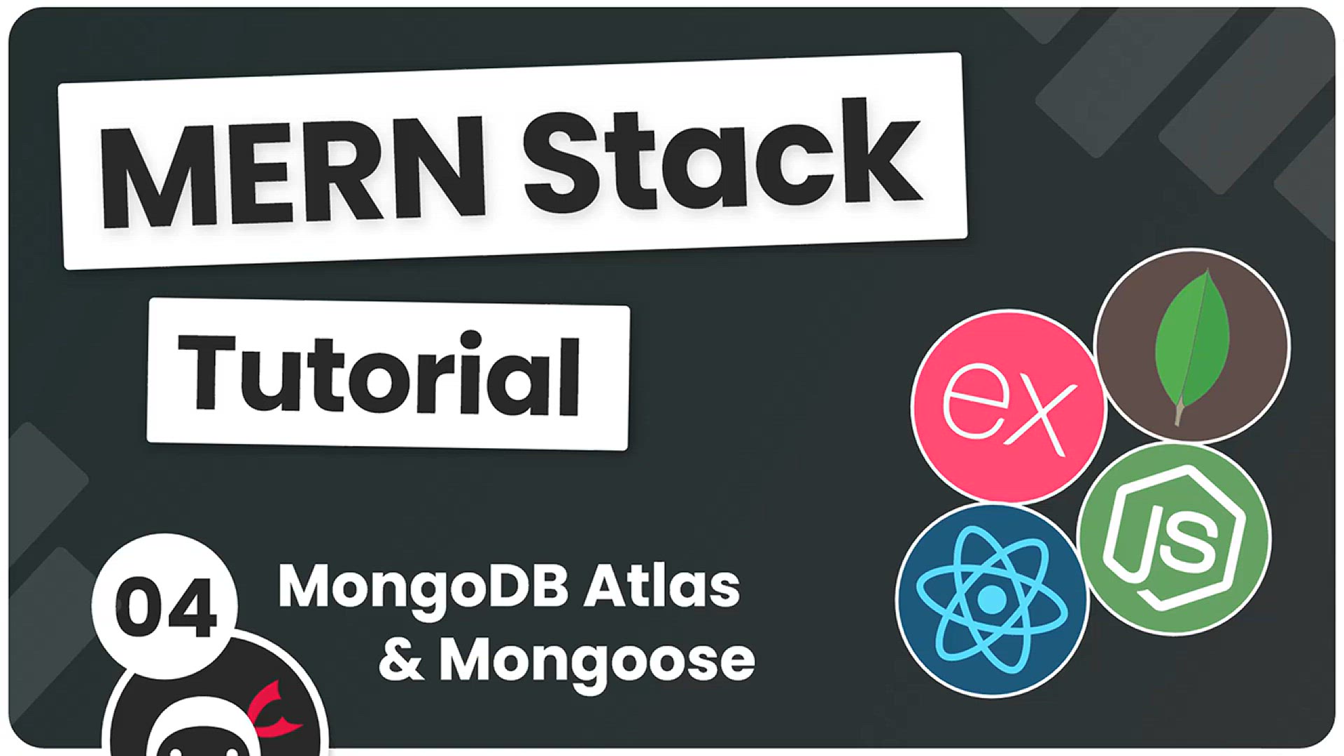 'Video thumbnail for MERN Stack Tutorial #4 - MongoDB Atlas & Mongoose'