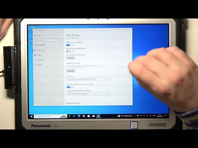 Video thumbnail for How to Change Time Zone on Panasonic Toughbook?