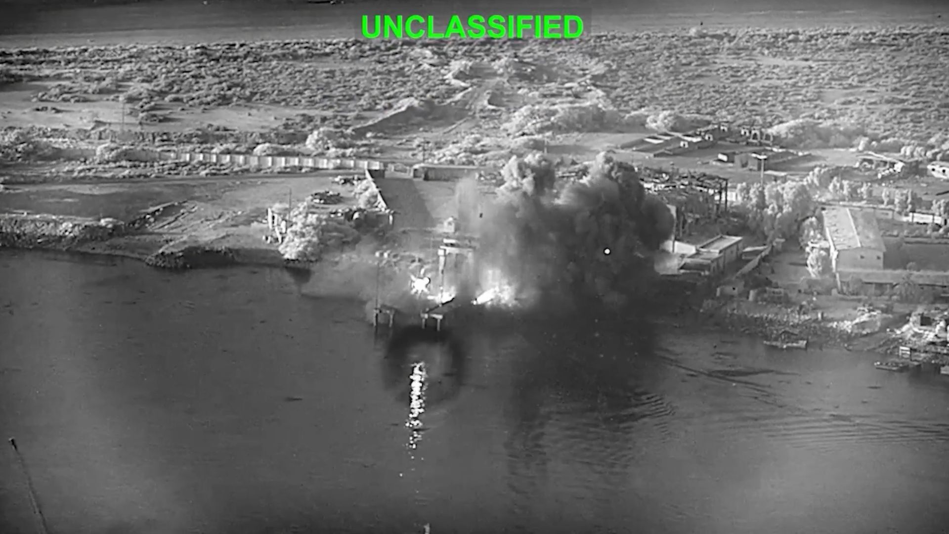 Video thumbnail for US launches more attacks on Iran as Trump reimposes Hormuz blockade