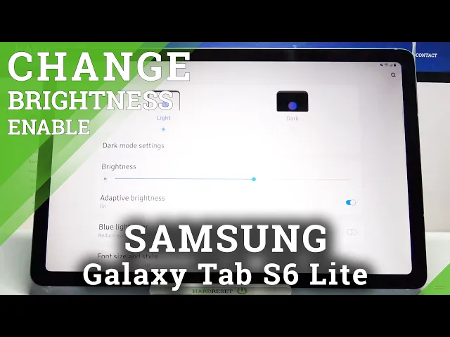 Video thumbnail for How to Activate Auto Brightness on SAMSUNG Galaxy Tab S6 Lite – Use Auto Brightness