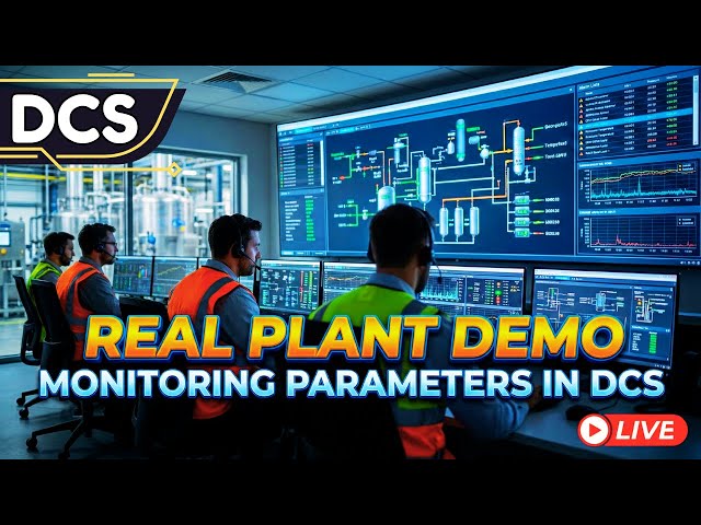 Video thumbnail for Real Plant Demo – Monitoring Parameters in Distributed Control System (DCS)