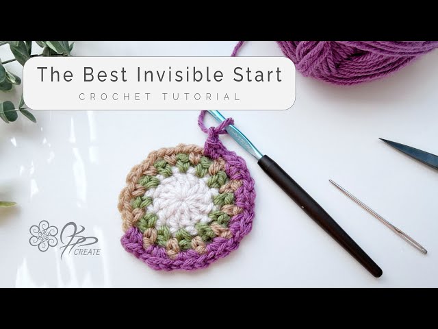 Video thumbnail for The Perfect Start: Mastering the Invisible Beginning Single Crochet